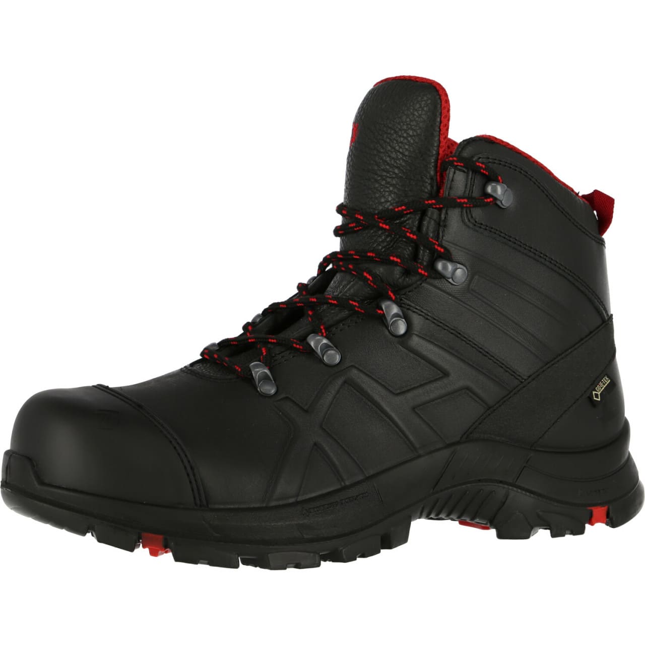 Sicherheitsschuh der Marke Haix, Modell Black Eagle Safety 54 Mid ESD S3