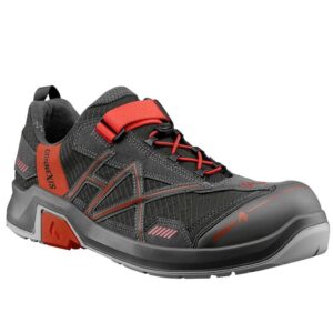 Sicherheitsschuh der Marke Haix, Modell Connexis Safety T S1 Low Grey/Red